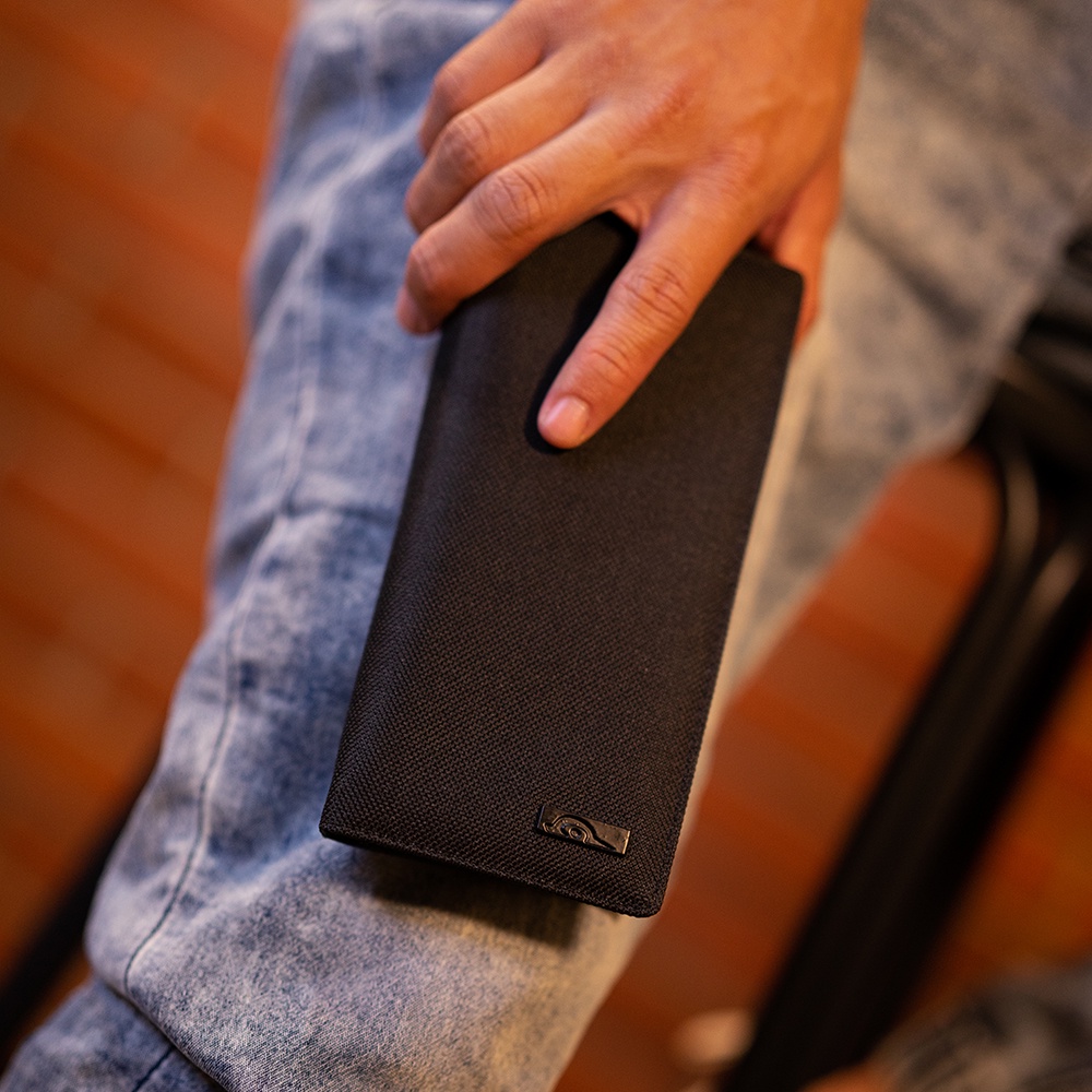 JFR Fashion Dompet Pria Panjang Bahan Kulit Canvas JP09-7