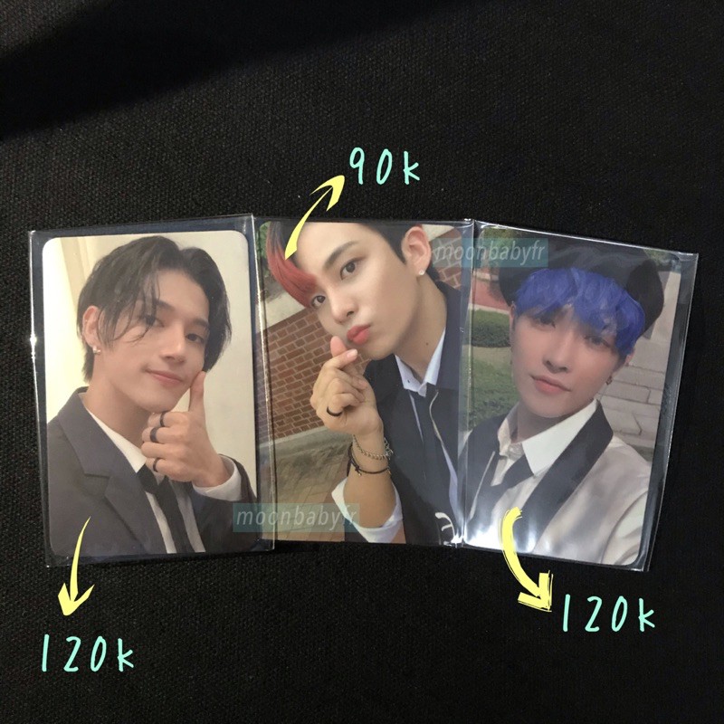 Ateez Photocard Zero fever part 1 Hongjoong Yeosang Ktown4u