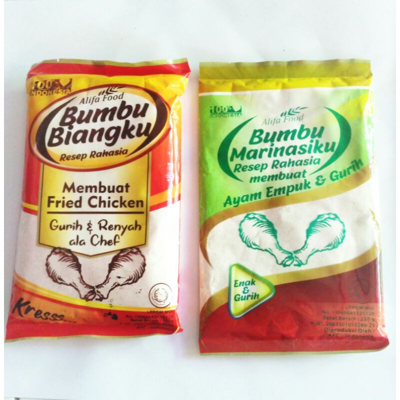 

paket bumbu ayam krispi