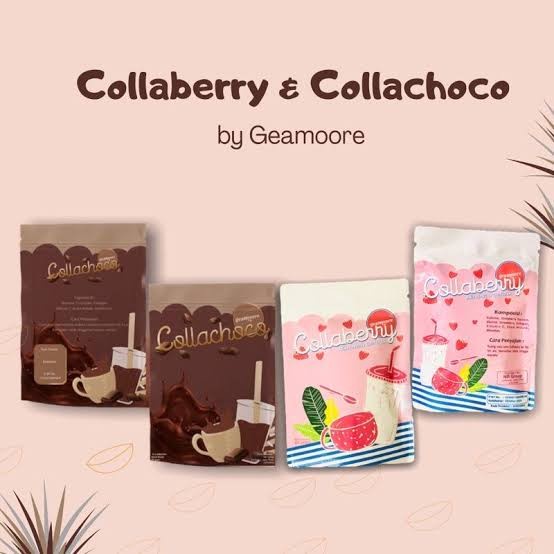 GEAMOORE COLLAGEN drink 55 gr / minuman collagen geamoore / collaberry / collachoco