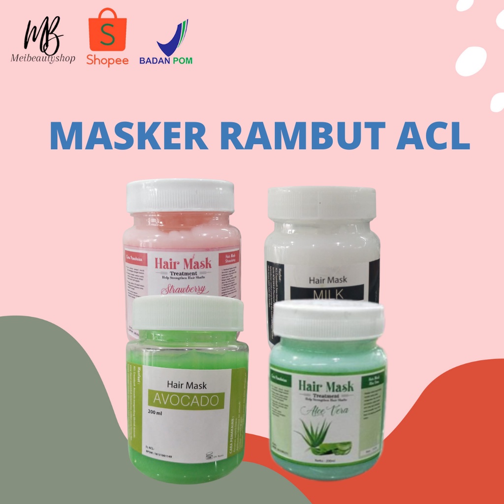 (BPOM) HairMask Masker Rambut By ACL