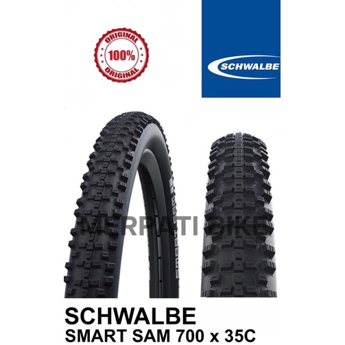 Ban Luar Schwalbe Smart Sam 700 x 35C - 28x 1.40 Hybrid Original Schwalbe