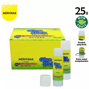 Montana Glue Stick / Lem Stik / Lem Stick / Lem Kertas / Lem Batang Montana GS-10 / 10Gr