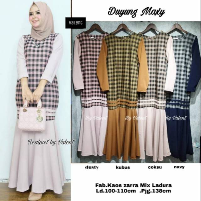 Gamis duyung maxy by Valent