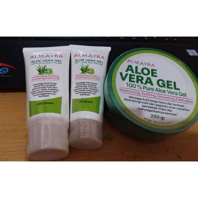 Aloe Vera 100 Pure Gel Aloevera Almayra Shopee Indonesia