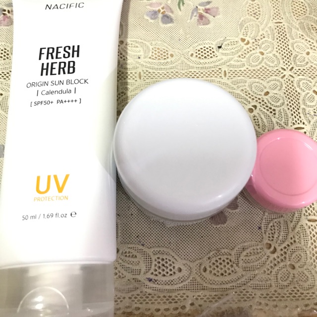 Jual Nacific Fresh Herb Origin Sun Block Calendula Sunblock SPF 50+ PA