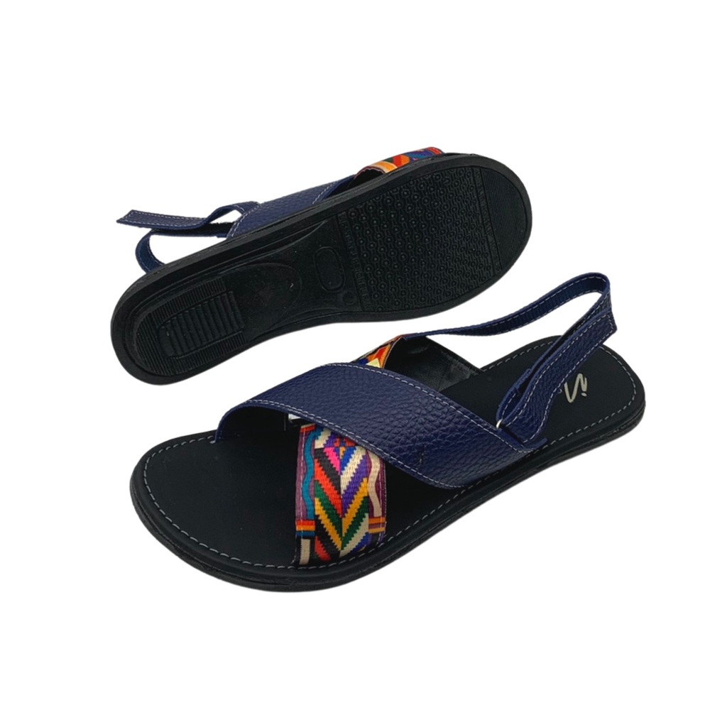 Insyira - Sandal Wanita Melina / Sandal Papirut Wanita Non Slip Alas Hitam / Sandal Wanita Talincang Lisban