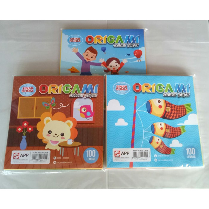 

SIDU ORIGAMI kertas Lipat Berwarna