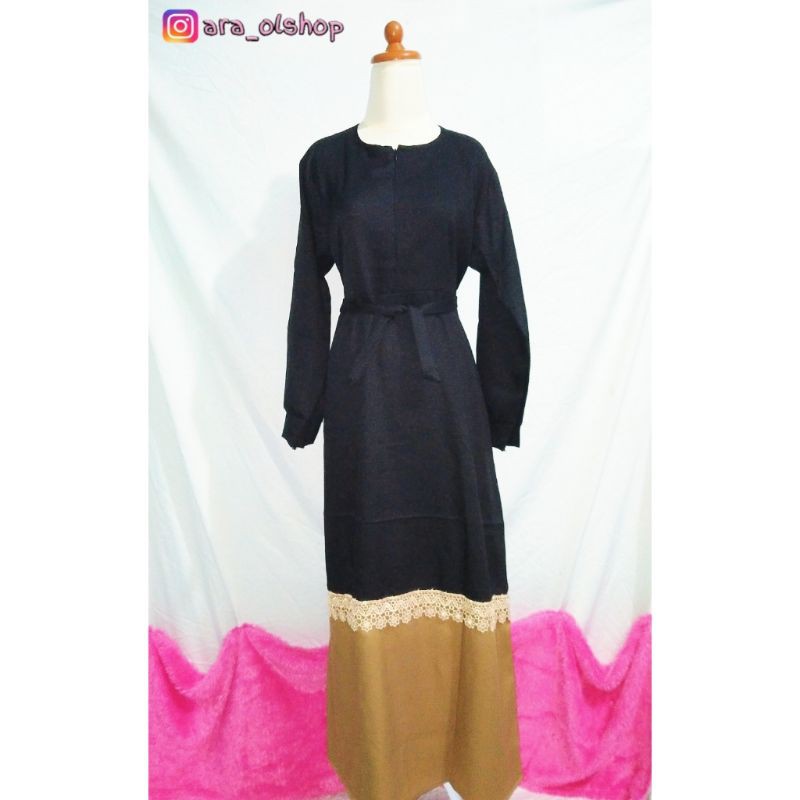 Long Dress Hitam