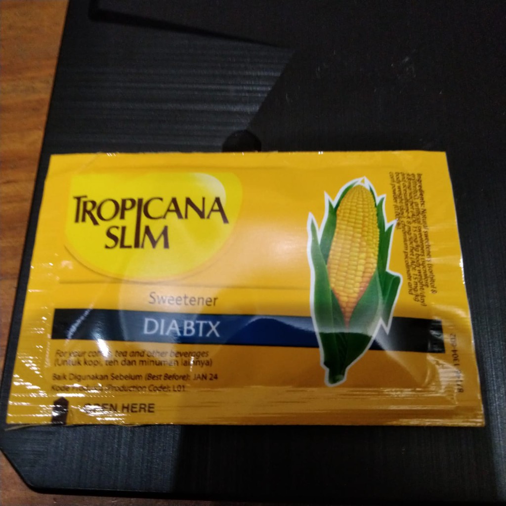 

Tropicana Slim Sweetener Diabtx 1 sachet