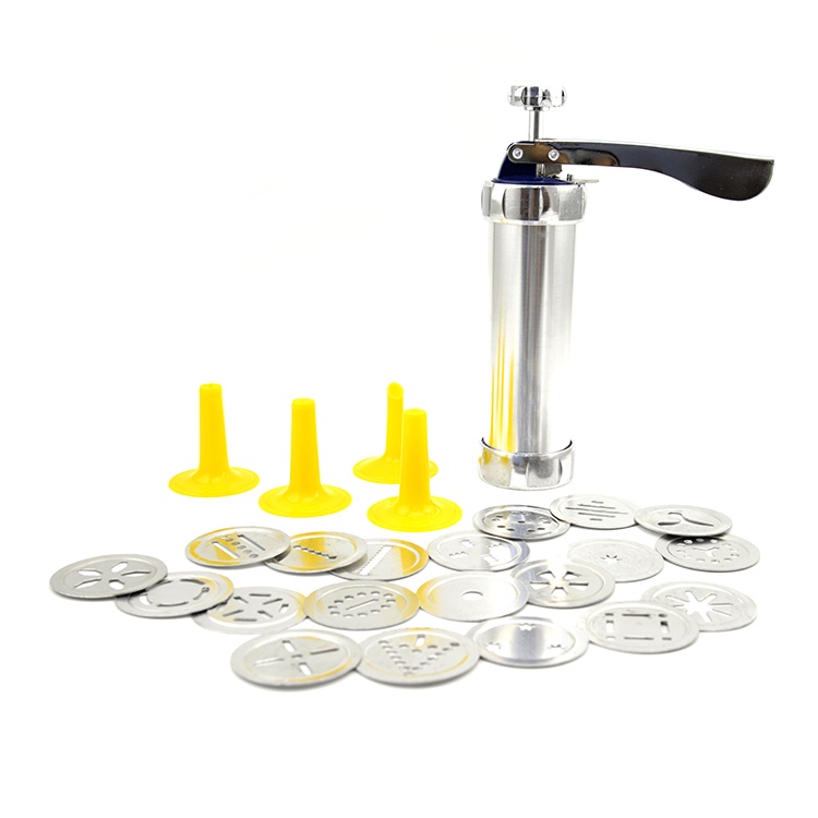 Cake Mold Gun 25Pcs Cookie Press Set Biskuit  Alat Cetak Kue Kering