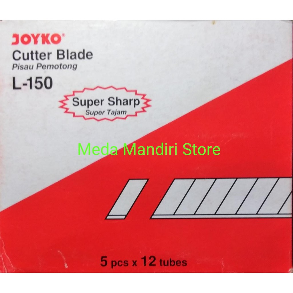 

Isi Cutter Besar Joyko L-150 / Pisau Pemotong / Cutter Blade