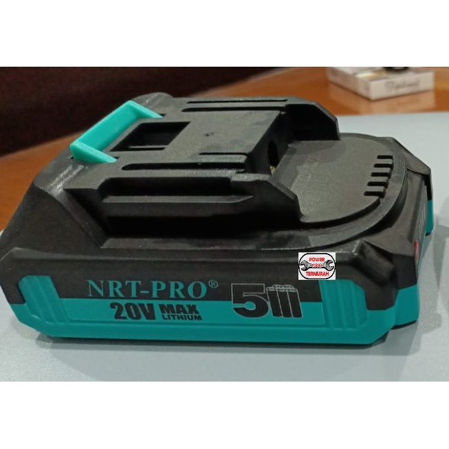 Baterai Bor Cordless 20V Battery Bor Charge 20 V NRT PRO DC 343 DC-343