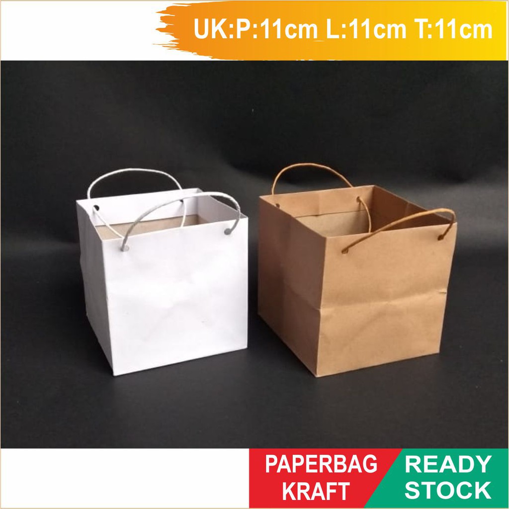 Jual Paperbag Coklat Polos, Tas Kertas Coklat, Paper Bag Polos Ready ...