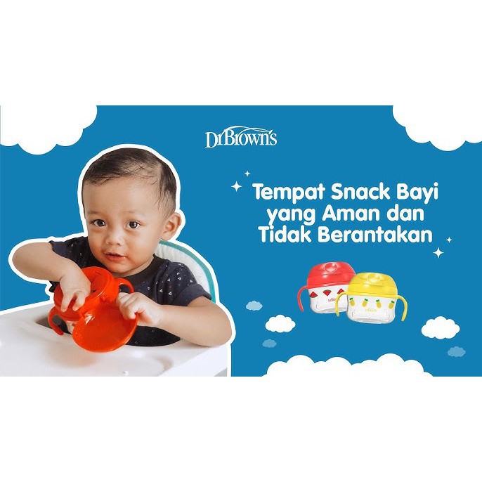 Dr. Brown's Snack Cup / tempat snack bayi