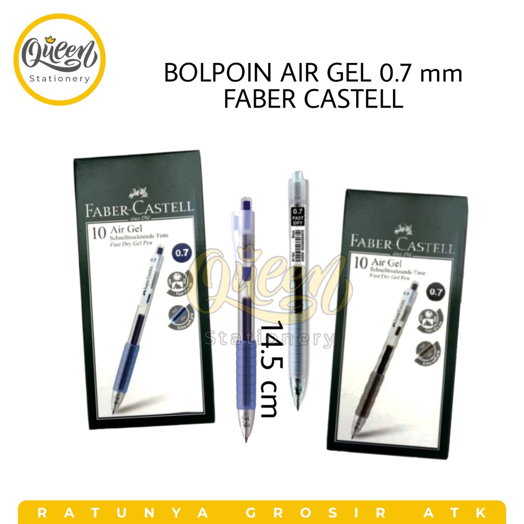 

1 PCS BOLPEN AIR GEL 0.7 MM FABER CASTELL / BALLPOINT / PULPEN AIR GEL