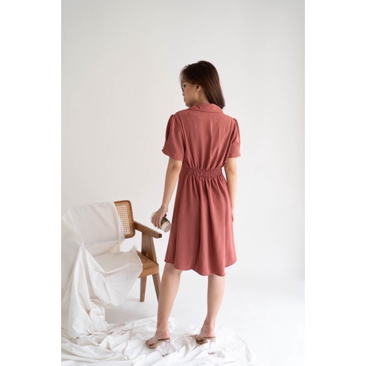 IWEARGRACIE - AIKO DRESS / DRESS WANITA / MIDI DRESS