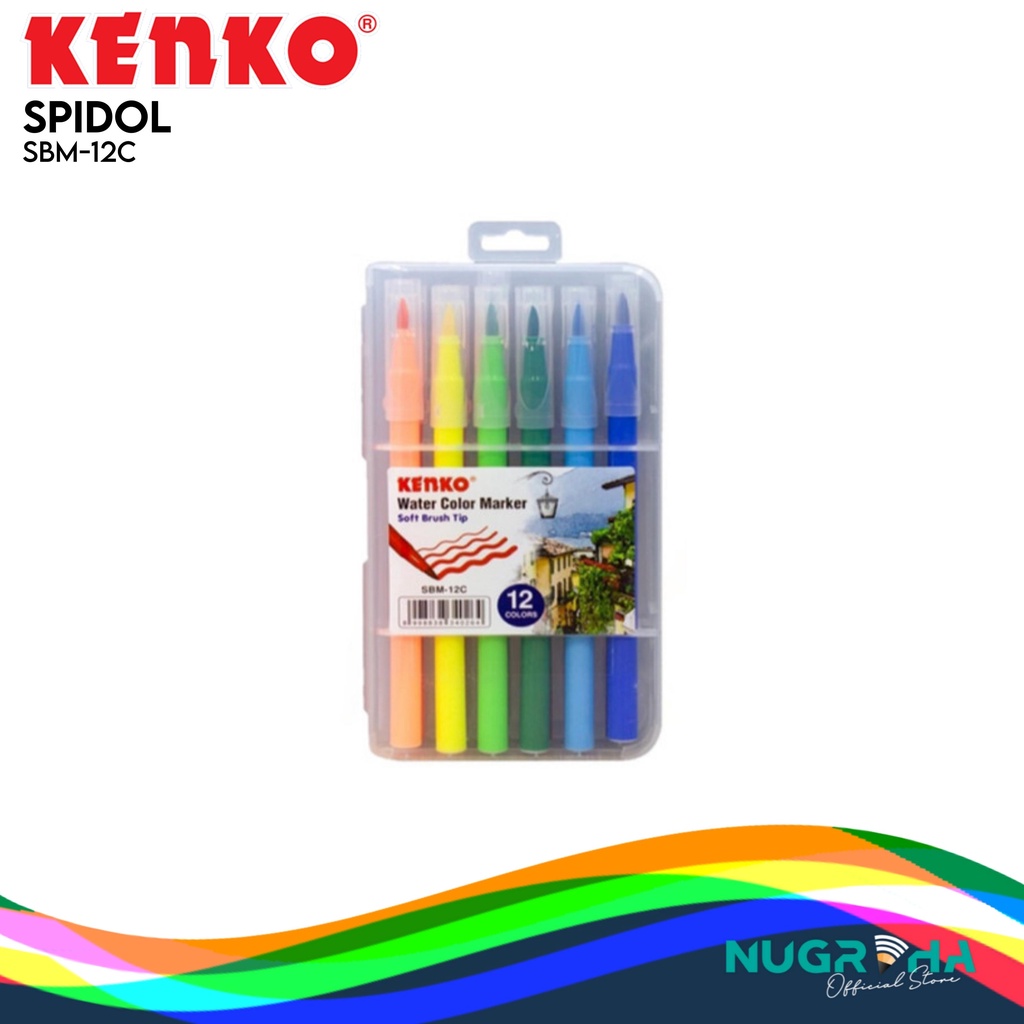 

SPIDOL WARNA / WATER COLOR KENKO SBM-12C