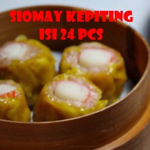 

DIMSUM SIOMAY KEPITING ISI 24Pcs ((Non MSG & Pengawet))
