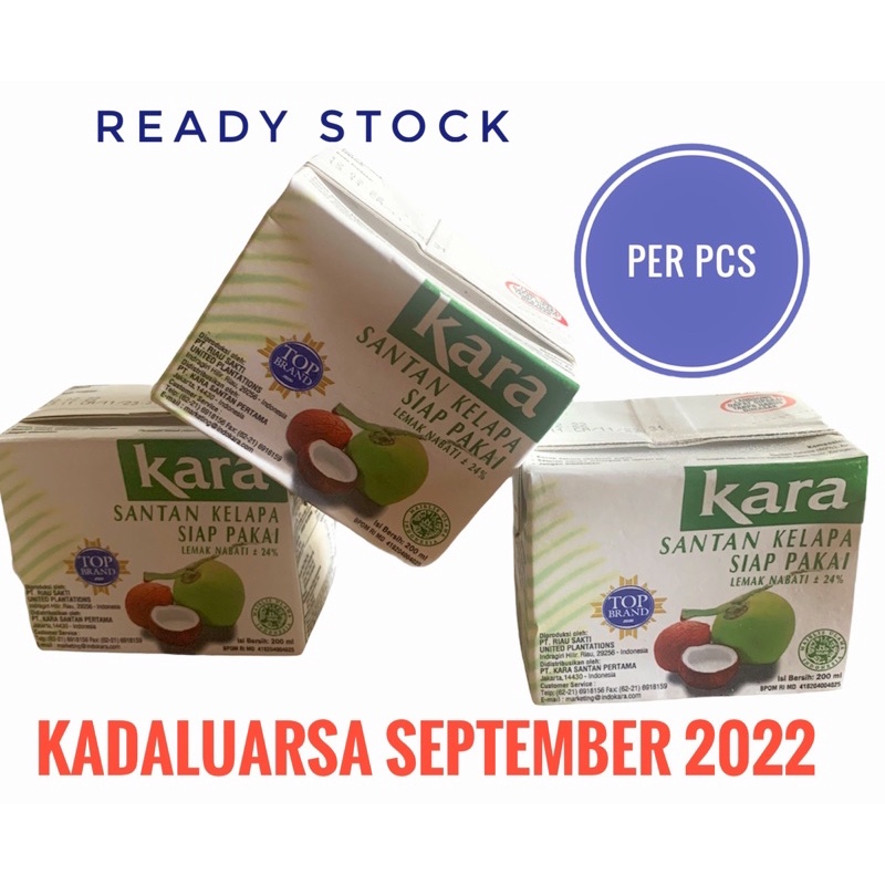 

Santan Kara 200Ml per pcs exp date Maret 2026