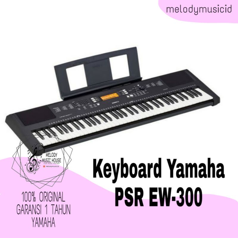 KEYBOARD YAMAHA PSR EW300 ORIGINAL GARANSI YAMAHA