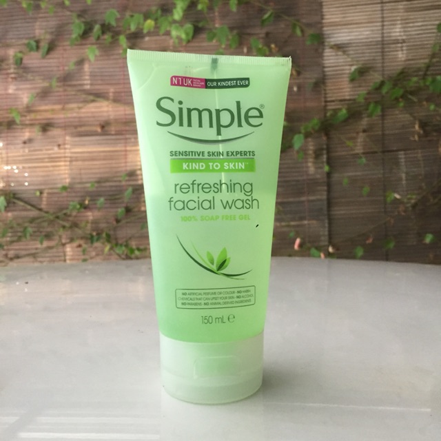 facial wash simple skincarisma