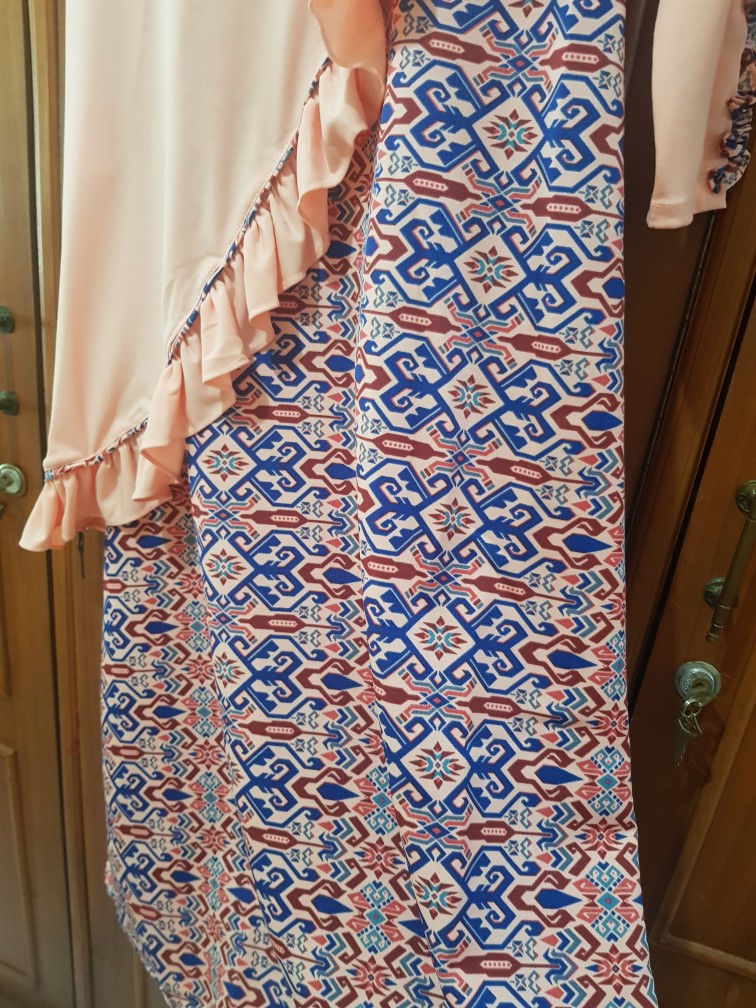 Dress Anak Ethnice Gamis Anak Motif Batik Etnik Cantik Miulan Hijab Pusat