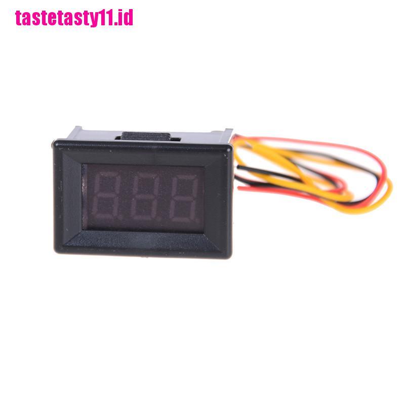 Panel Voltmeter Digital LED Mini DC 0-100V