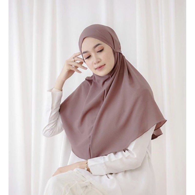 Hijab instan bergo Maryam diamond Italiano non pet / Jilbab  bergo Maryam Aisyah