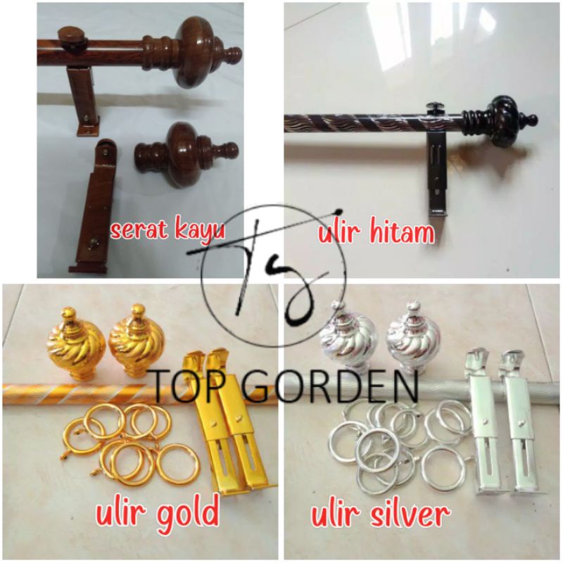 REL PIPA BESI GORDEN / BATANG GORDEN FULL SET | TIANG GORDEN | REL PIPA HORDENG ROLLET GORDEN PIPA G