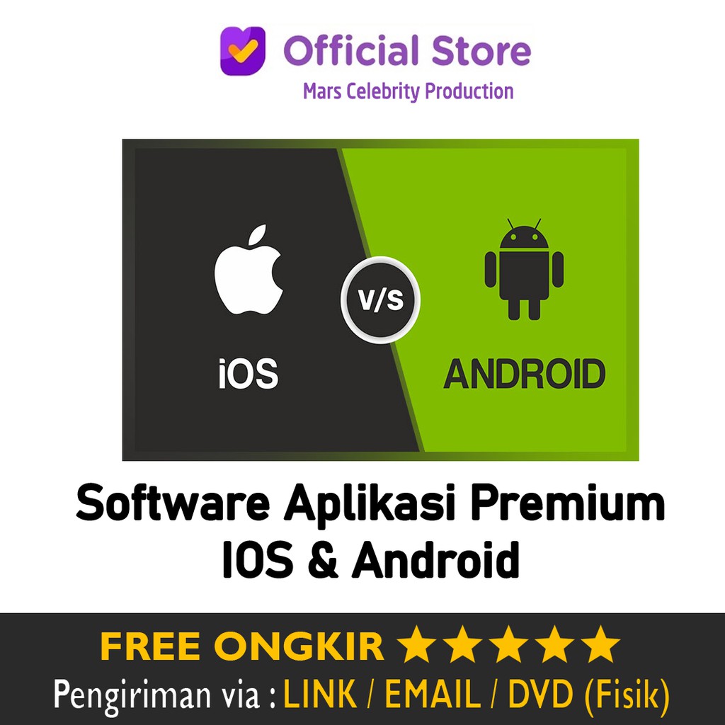 Software Aplikasi Premium Android IOS Paket Lengkap