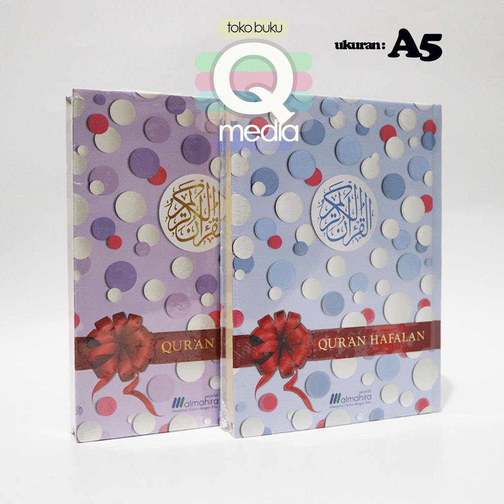 A5 Al Quran Al Mahira Hafalan A5 HC Non Terjemah Polkadot | ALMAHIRA | Quran Hafalan Almahira Polkad