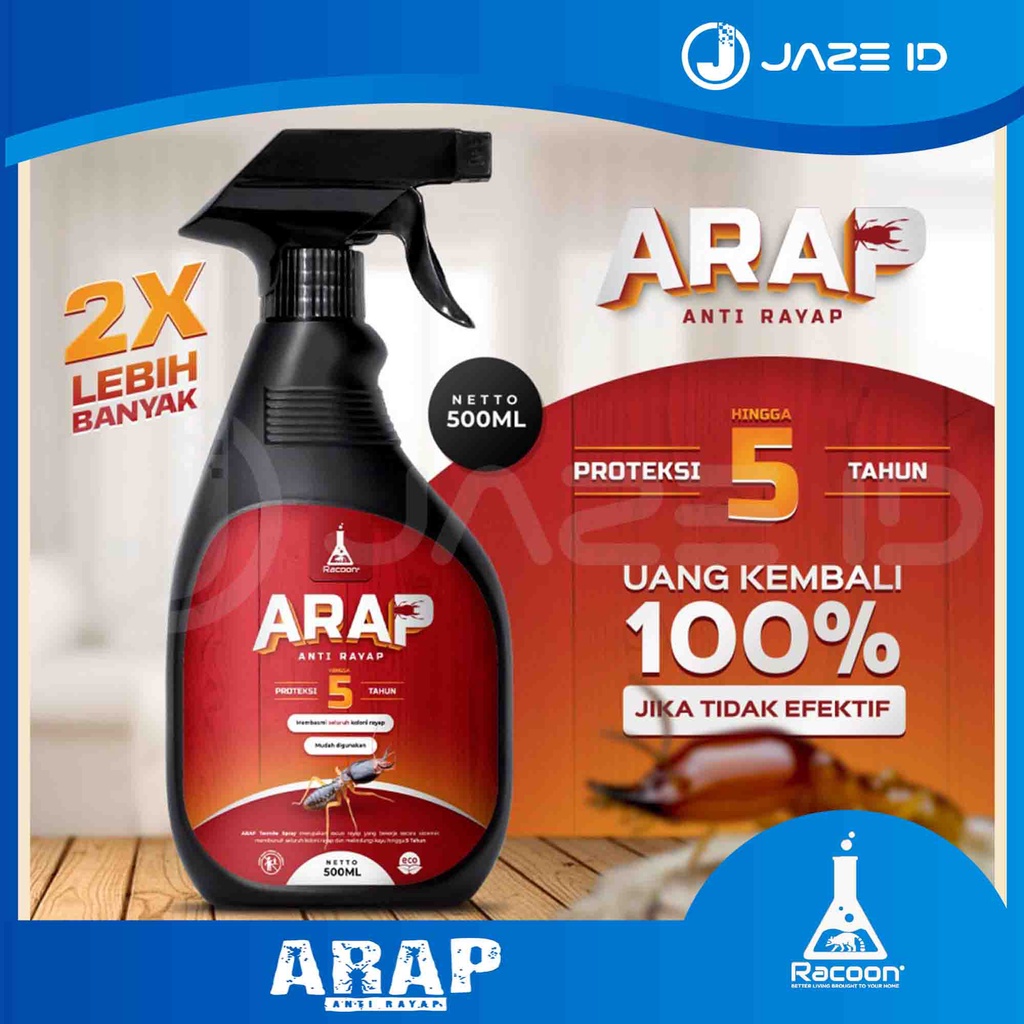 Racoon Obat Anti Rayap Spray ARAP / Racun Rayap Semprot Cair