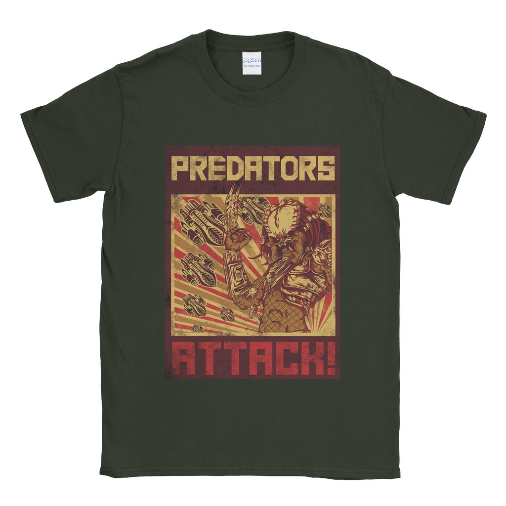 Baju Kaos Tshirt Aliens Vs Predators Attack