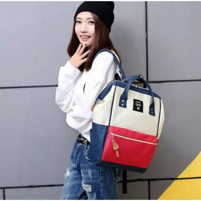 2.2 Sale Tas Ransel Wanita / Tas Ransel korea /Tas Sekolah/Bisa Bayar Di tempat(COD)