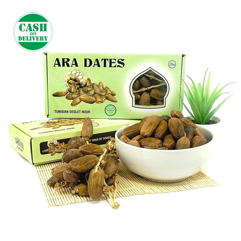 Kurma Tunisia Tangkai 1Kg Premium Kemtan ARA DATES