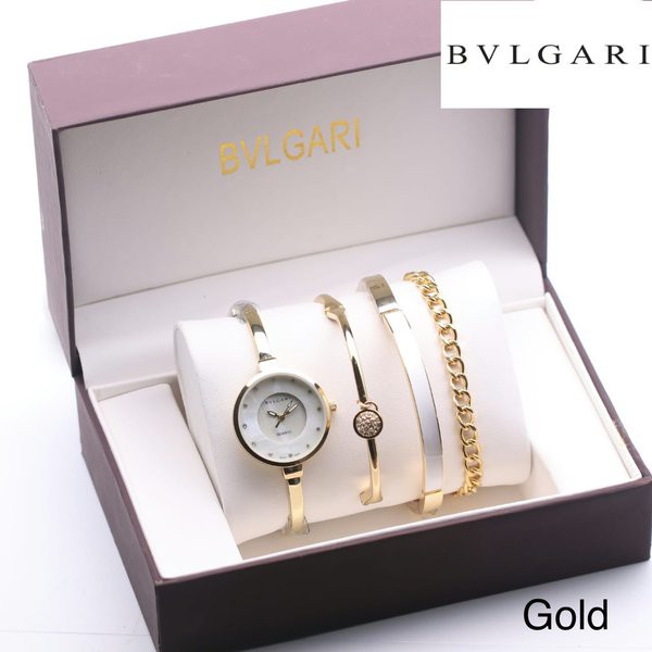 TERLARIS -  jam tangan cewek / wanita branded bvlgari premium