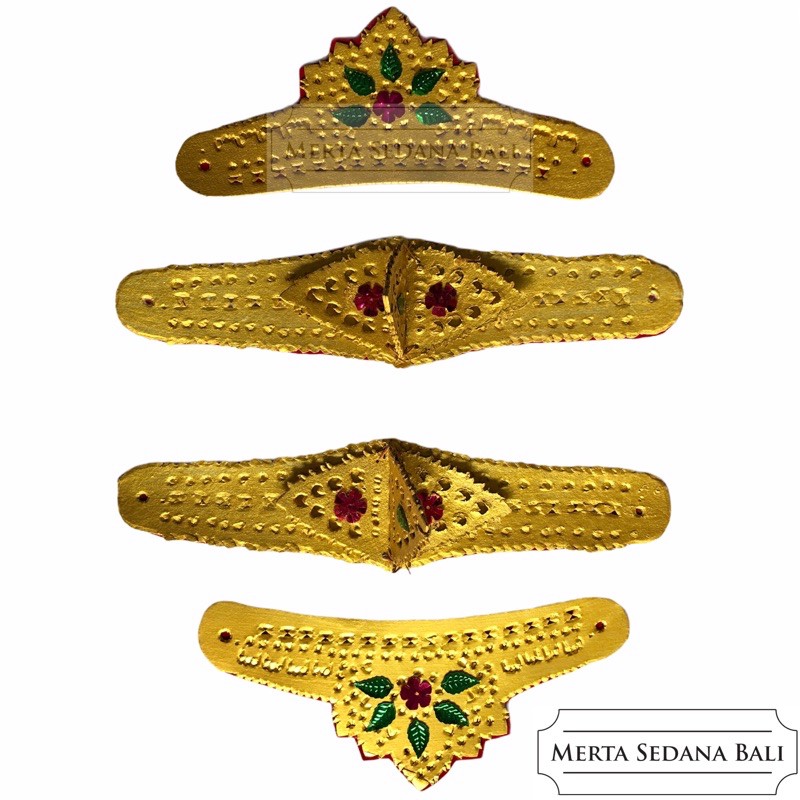 Gelang Kana Tari Bali Aksesoris Lengan Pengantin Modifikasi Bahan Kertas Pilihan