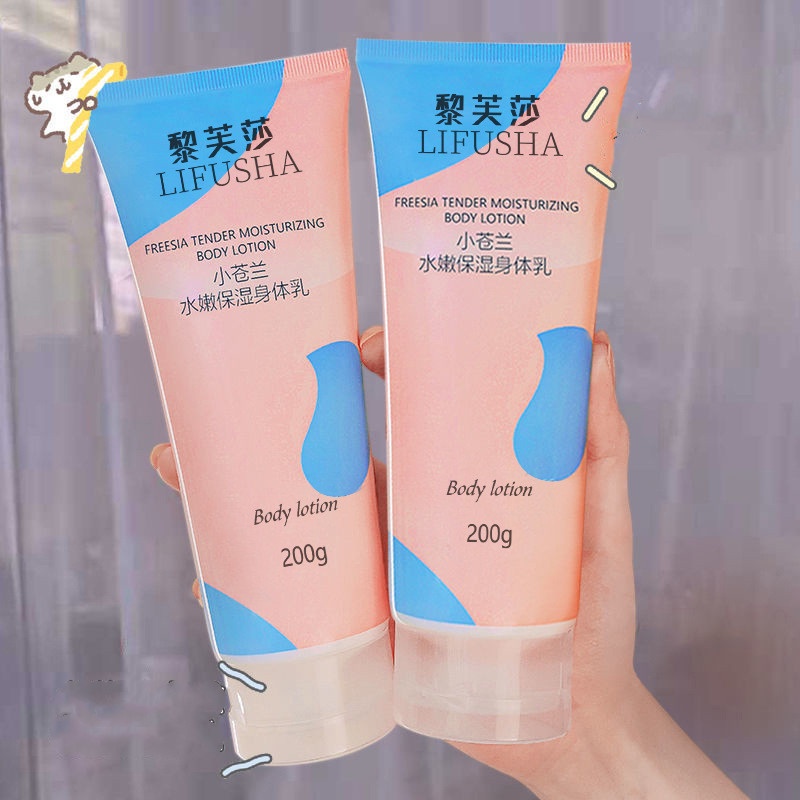[COD] LIFUSHA Body Serum Gel 200gr body lotion pemutih badan body cream