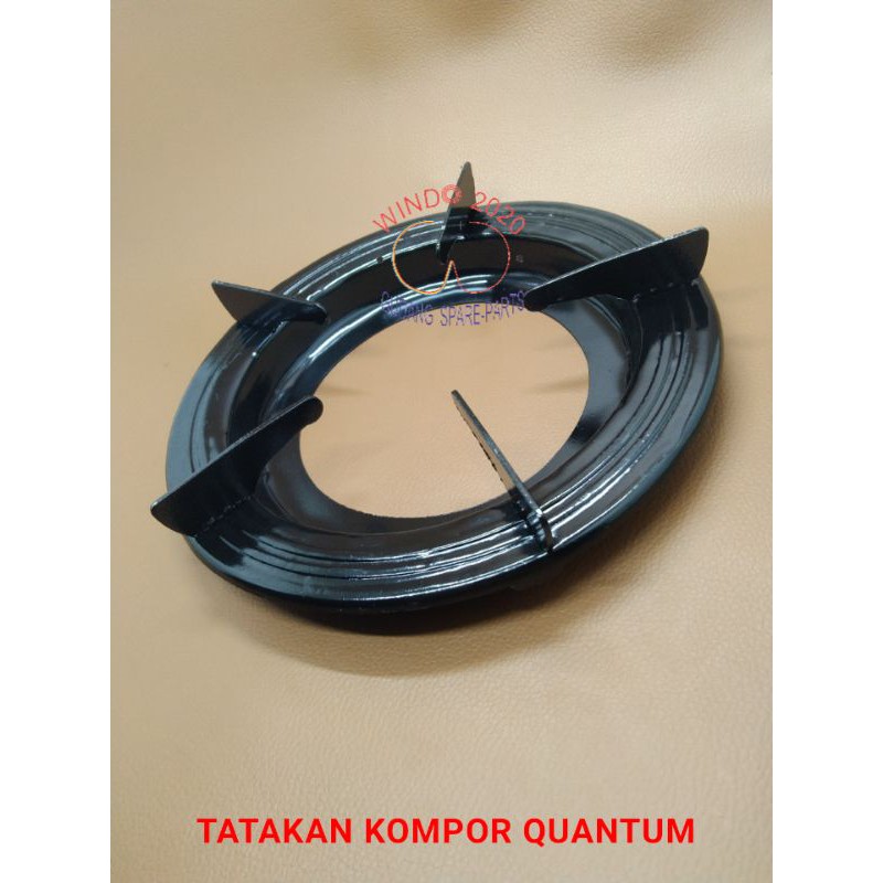 TATAKAN KOMPOR GAS QUANTUM BULAT KAKI 5 | DUDUKAN / NAMPAN KUANTUM UMUM MULTI UNIVERSAL