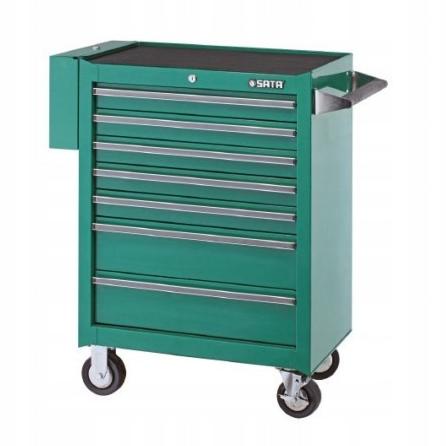 TOOL BOX 7 DRAWER TOOL KIT SET 161PCS SATA 09928 TOOLBOX CABINET ---Termurah---