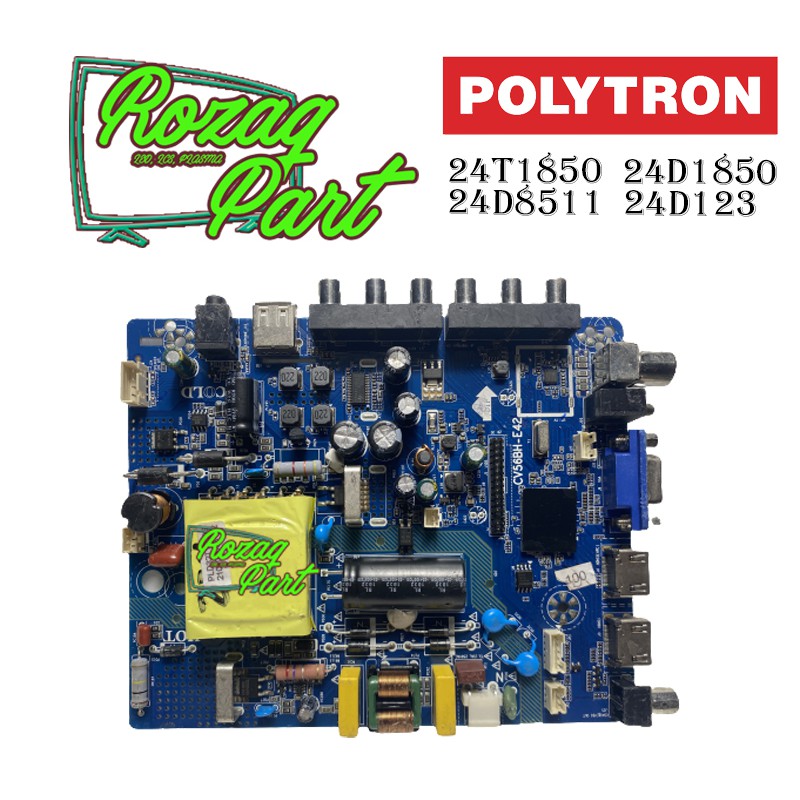 Mesin Mainboard Mpeg Modul TV Polytron Type PLD 24D1850 24D 1850