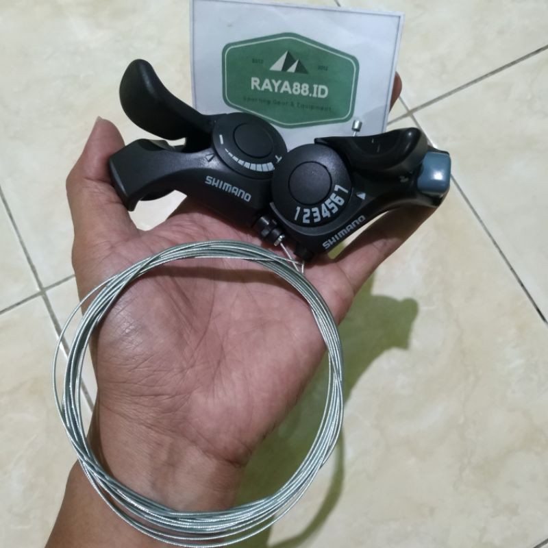RAYA88 Shifter Operan SHIMANO 7 Shifter 7speed Shimano SEPEDA MINION MINITREK SEPEDA LIPAT