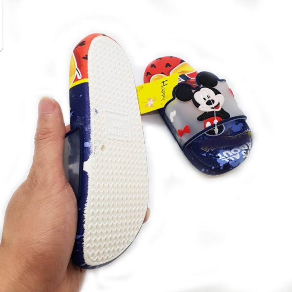 Sandal Anak Laki-laki FlipFlop Karakter Kartun Cute Mickey Size 26-30