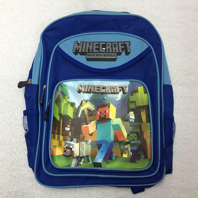 Tas Minecraft / Minecraft Backpack / Tas Ransel Minecraft