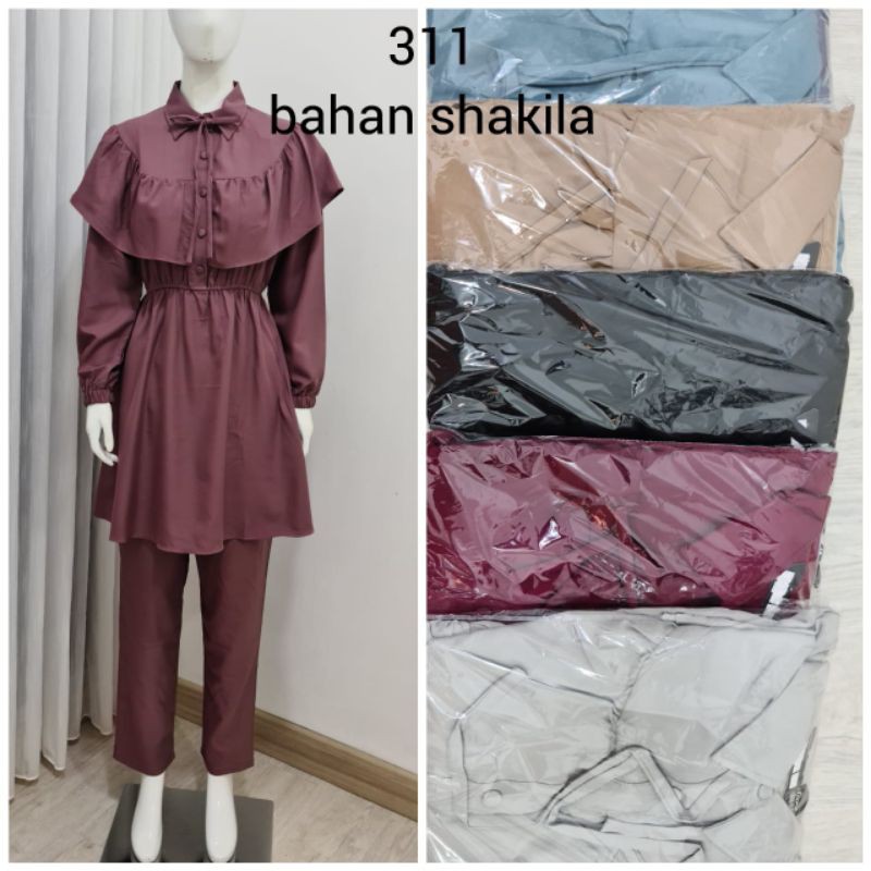 Midi Dress Wanita / Bahu Kurleb / Ruffles sifon / Floral Casual Korea Lengan Panjang
