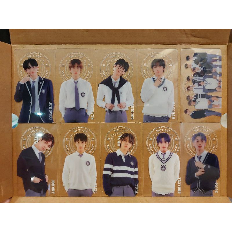 Ready NCT 127-Dream Clear bookmark B2S 2021