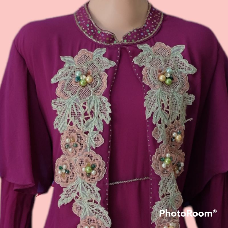 baju gamis mewah gamis elegan gamis pesta gamis kondangan baju lebaran baju