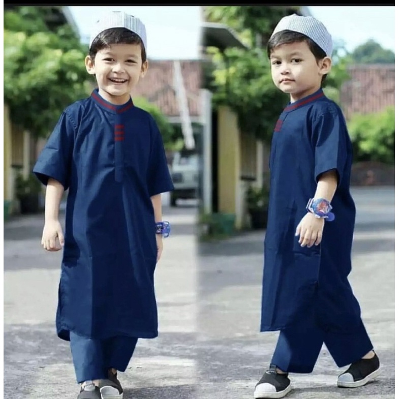 STELAN KOKO PAKISTAN / KOKO ANAK PILIH WARNA / BAJU MUSLIM ANAKA 1-5 #thzww