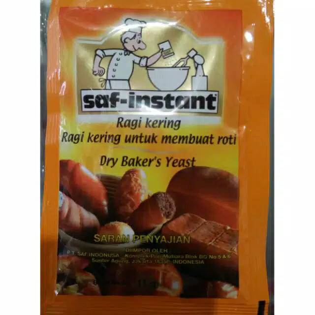 RAGI SAF-INSTANT SACHET 11GR - SAF INSTANT RAGI KERING INSTAN - INSTANT DRY YEAST